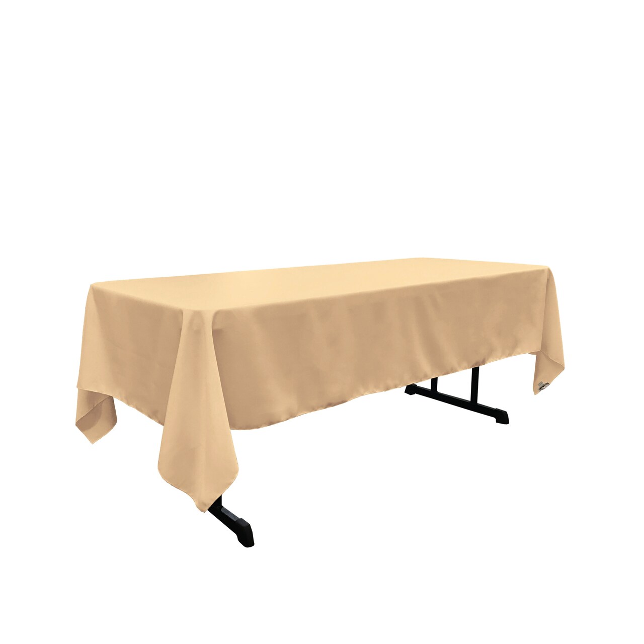 Rectangular Tablecloth Polyester Poplin Seamless Stain Resistant 60 x 126 Inches